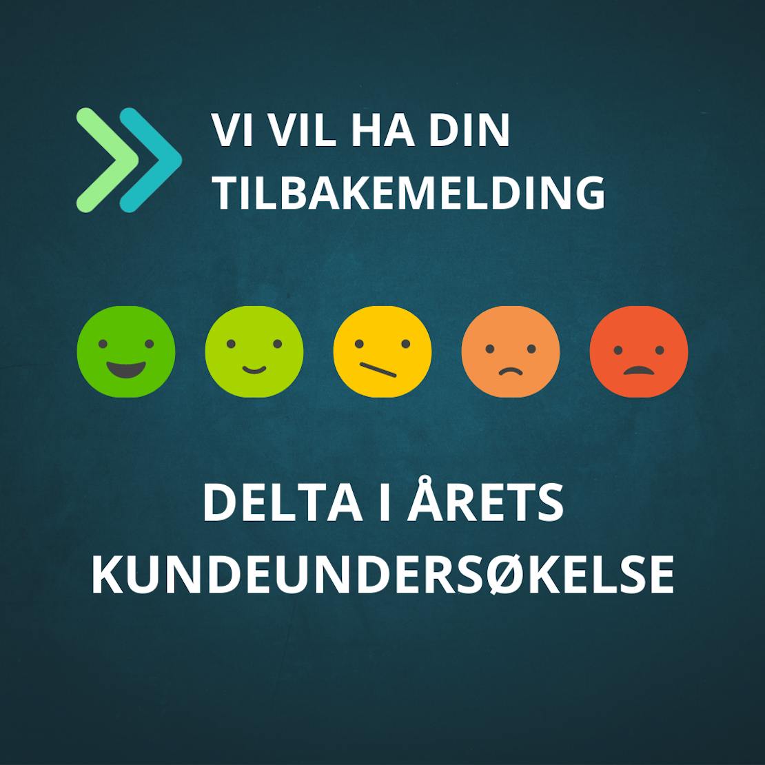 We want your feedback, satisfaction rating design with colorful emoticons (Instagram Post) (3)